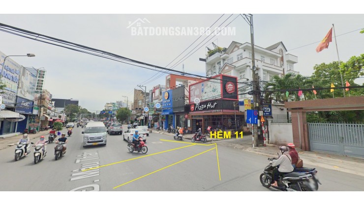 Bán nhà hẻm 11/5 đường Mậu Thân, phường Xuân Khánh, quận Ninh Kiều, Cần Thơ, 574.2m2 x 3 tầng, miễn TG